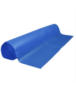 Cubierta solar para piscina tipo burbuja en plástico azul
