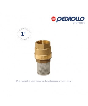 Válvula de fondo  Pichancha 1" Pedrollo