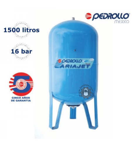 Tanque 1500 litros Pedrollo