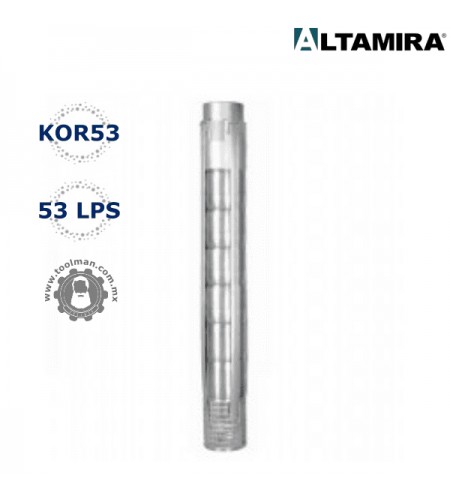 Bomba sumergible altamira KOR53